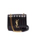 Main View - Click To Enlarge - SAINT LAURENT - 'Vicky' small matelassé leather crossbody bag
