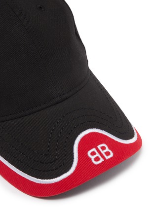 BALENCIAGA | 'BB Mode' logo embroidered visor baseball cap | Women 