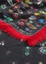 Detail View - Click To Enlarge - ALEXANDER MCQUEEN - Jewelled Bugs modal-wool scarf