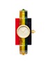 Main View - Click To Enlarge - GUCCI - 'Vintage Web' rainbow resin watch