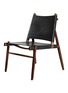  - WRIGHT & SMITH - Easy chair – Leather/Walnut
