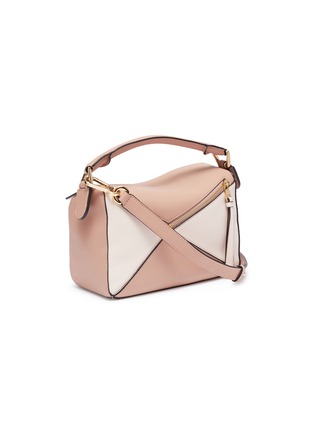 Figure View - Click To Enlarge - LOEWE - 'Puzzle' colourblock small leather bag