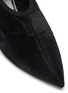 Detail View - Click To Enlarge - ALUMNAE - Cone heel calfhair choked-up pumps