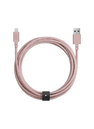 Main View - Click To Enlarge - NATIVE UNION - BELT extra long lightning charging cable – Rose