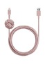 Main View - Click To Enlarge - NATIVE UNION - NIGHT lightning charging cable – Rose