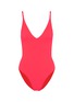 Main View - Click To Enlarge - TOPSHOP - 'Pamela' scoop back rib knit one-piece swimsuit