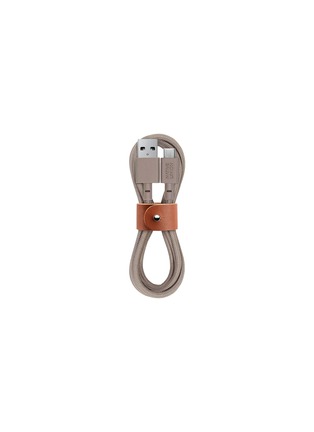 Main View - Click To Enlarge - NATIVE UNION - BELT USB-A to USB-C charging cable – Taupe