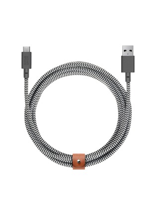 Main View - Click To Enlarge - NATIVE UNION - BELT extra long USB-A to USB-C charging cable – Zebra
