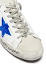 Detail View - Click To Enlarge - GOLDEN GOOSE - 'Superstar' slogan print leather sneakers
