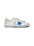 Main View - Click To Enlarge - GOLDEN GOOSE - 'Superstar' slogan print leather sneakers