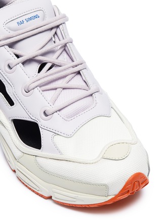 Detail View - Click To Enlarge - ADIDAS X RAF SIMONS - 'Replicant Ozweego' cutout sneakers