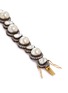 Detail View - Click To Enlarge - AISHWARYA - Diamond pearl gold alloy link bracelet