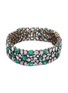 Main View - Click To Enlarge - AISHWARYA - Diamond emerald gold alloy bracelet