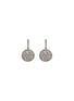 Main View - Click To Enlarge - AISHWARYA - Diamond gold alloy circular drop earrings