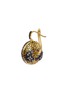 Detail View - Click To Enlarge - AISHWARYA - Diamond emerald gold alloy drop earrings