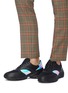 Figure View - Click To Enlarge - AXEL ARIGATO - 'Tech Runner' chunky outsole patchwork sneakers
