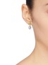 Figure View - Click To Enlarge - J. HARDYMENT - 'Small Double Thumbprint' drop earrings