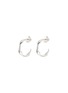 Main View - Click To Enlarge - J. HARDYMENT - 'Single Long Face 17mm' hoop earrings