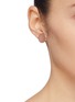 Figure View - Click To Enlarge - J. HARDYMENT - 'Medium Thumbprint' 14k rose gold silver stud earrings