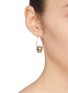 Figure View - Click To Enlarge - J. HARDYMENT - 'Hook and Ball' drop earrings