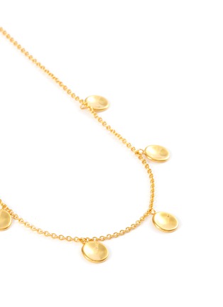 Detail View - Click To Enlarge - J. HARDYMENT - 'Small Thumbprints' 14k yellow gold silver charm necklace