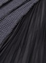 Detail View - Click To Enlarge - SACAI - Pleated panel houndstooth check plaid skirt