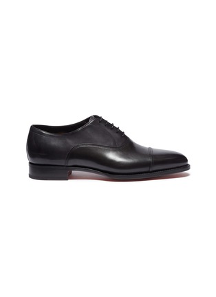 Main View - Click To Enlarge - SANTONI - Leather Oxfords