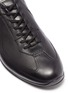 Detail View - Click To Enlarge - SANTONI - Panelled leather driving sneakers