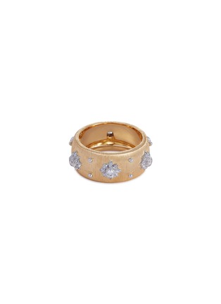 Main View - Click To Enlarge - BUCCELLATI - Macri Eternelle' diamond gold ring