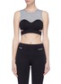 Main View - Click To Enlarge - 42|54 - 'Golden Girl' cutout sports bra