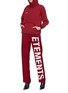 Figure View - Click To Enlarge - VETEMENTS - Logo patch reverse hoodie