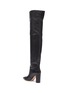 Detail View - Click To Enlarge - GIANVITO ROSSI - 'Morgan' thigh high leather boots