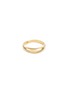 Main View - Click To Enlarge - HYÈRES LOR - 'Champagne Moon' brushed 14k gold ring