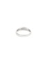 Figure View - Click To Enlarge - HYÈRES LOR - 'Champagne Moon' brushed 14k white gold ring