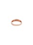 Figure View - Click To Enlarge - HYÈRES LOR - 'Champagne Moon' brushed 14k rose gold ring