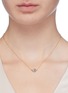 Figure View - Click To Enlarge - HYÈRES LOR - 'Colombe d'Or' diamond 14k gold pendant necklace