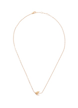 Main View - Click To Enlarge - HYÈRES LOR - 'Colombe d'Or' 14k gold pendant necklace