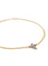 Detail View - Click To Enlarge - HYÈRES LOR - 'Colombe d'Or' diamond 14k gold charm bracelet