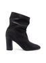 Main View - Click To Enlarge - AQUAZZURA - 'Boogie' leather mid calf boots