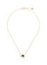 Main View - Click To Enlarge - HEFANG - 'Aurora' cubic zirconia thread spindle necklace