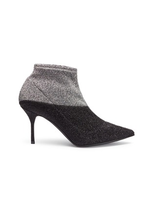 Main View - Click To Enlarge - PIERRE HARDY - 'Kelly' colourblock knit boots
