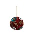Main View - Click To Enlarge - SHISHI - Floral embellished velvet large Christmas ornament