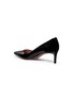 Detail View - Click To Enlarge - PEDDER RED - 'Ona' patent leather pumps