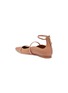 Detail View - Click To Enlarge - MALONE SOULIERS - 'Robyn' ankle strappy leather flats