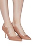 Figure View - Click To Enlarge - MALONE SOULIERS - 'Penelope' patent panel leather pumps