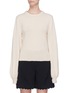 Main View - Click To Enlarge - CHLOÉ - Balloon sleeve cashmere wool sweater