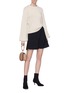 Figure View - Click To Enlarge - CHLOÉ - Balloon sleeve cashmere wool sweater