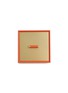 Detail View - Click To Enlarge - PINETTI - Square leather box – Orange