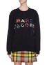 Main View - Click To Enlarge - MARC JACOBS - Logo embellished oversized sweatshirt