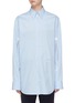 Main View - Click To Enlarge - CALVIN KLEIN 205W39NYC - Slit cape sleeve shirt
